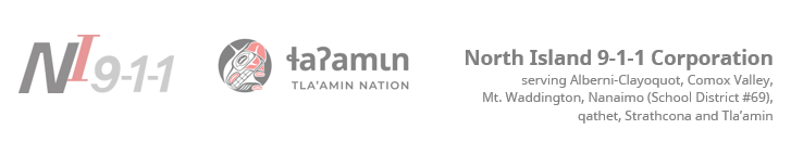 NI911 and Tla'amin Nation